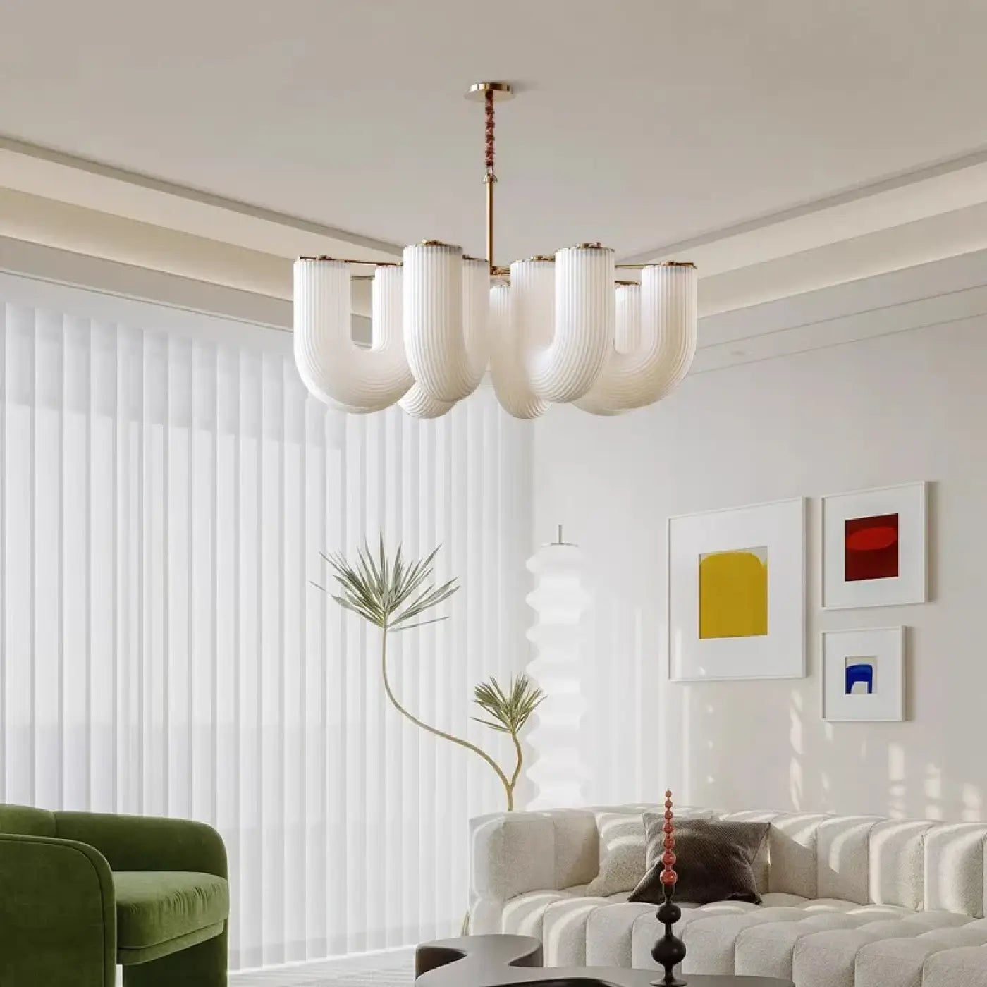 Suspension Luminaire en Verre - Blatur