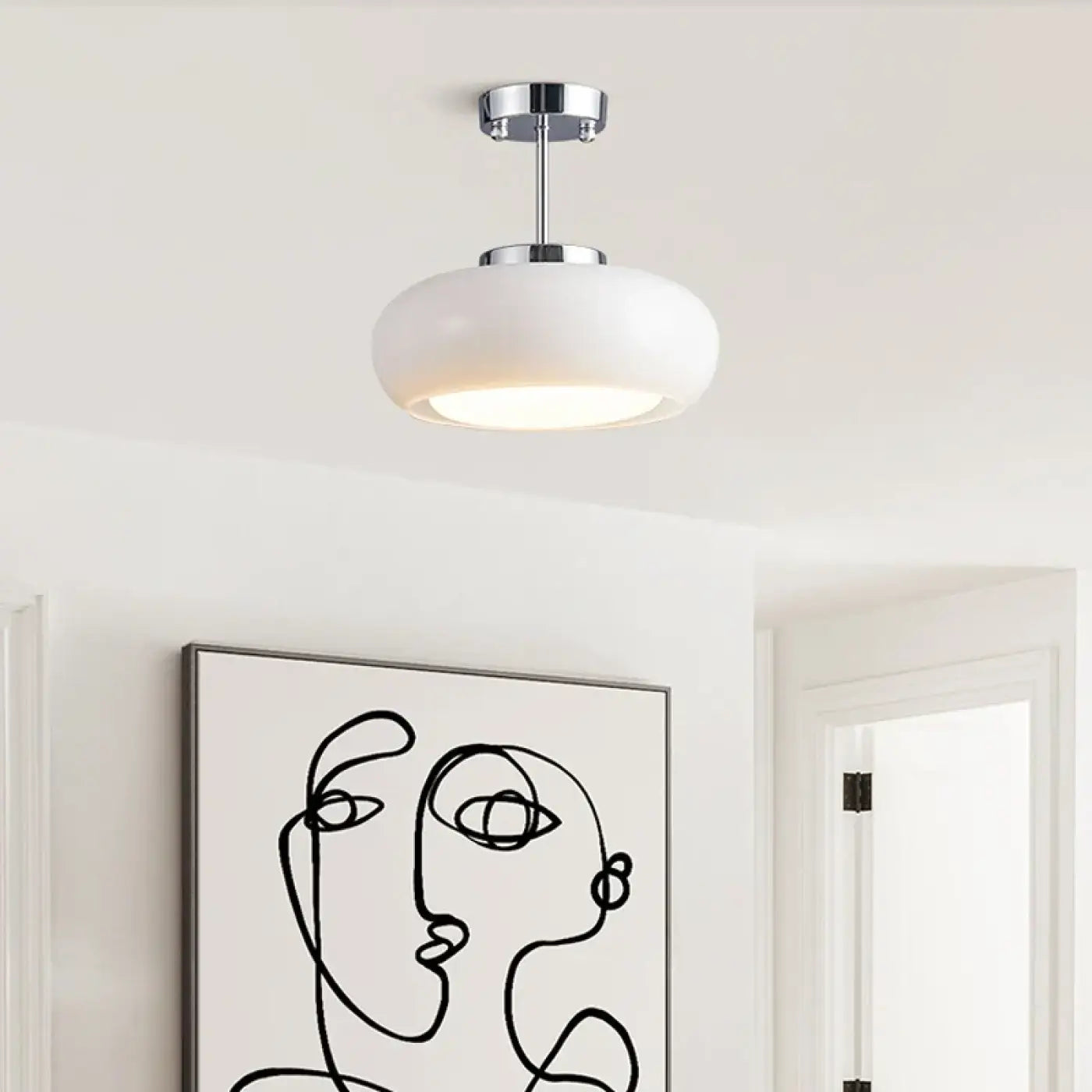 Suspension Luminaire Design en Verre - Souturite
