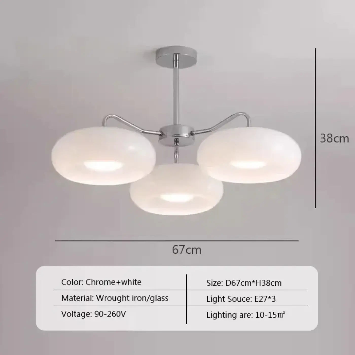 Suspension Luminaire Design en Verre - Souturite