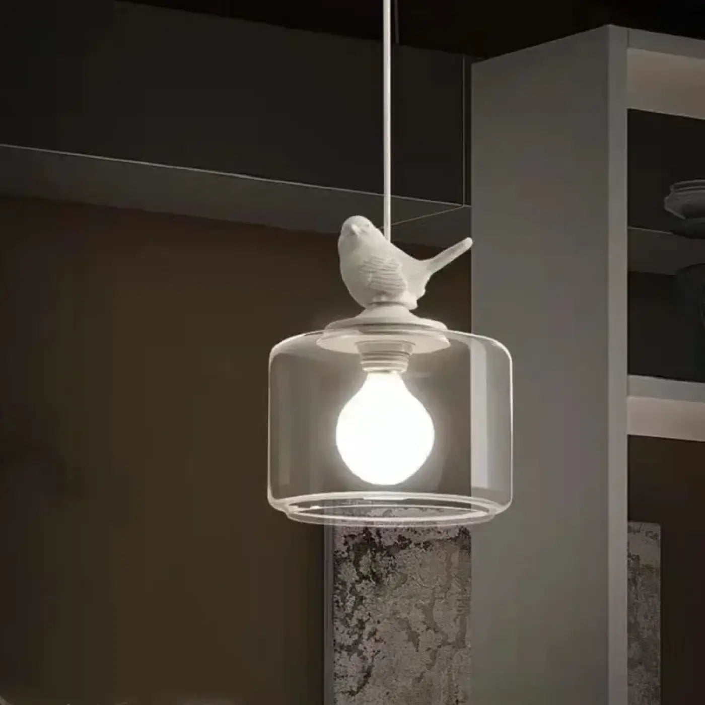 Suspension Luminaire en Verre - Claery