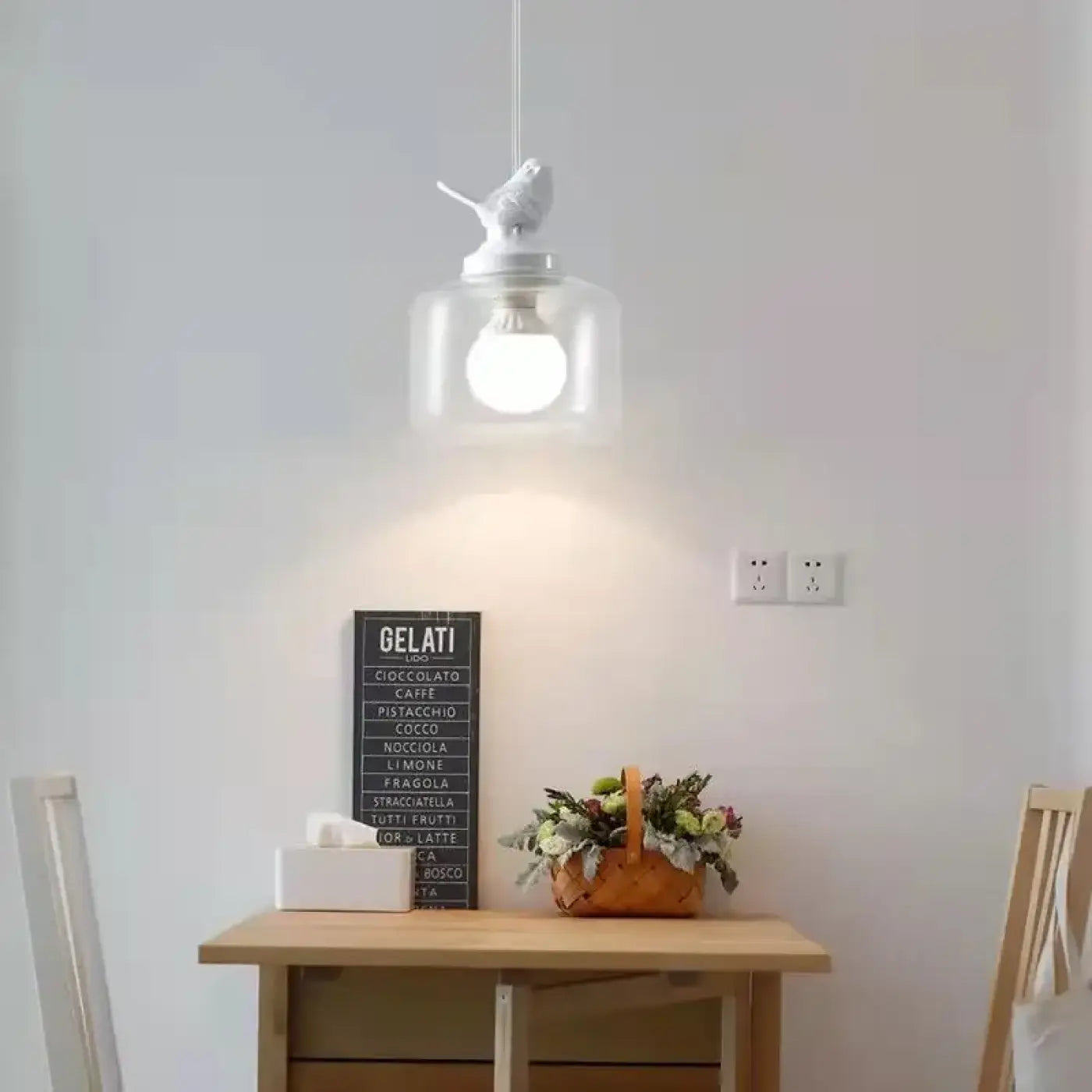 Suspension Luminaire en Verre - Claery