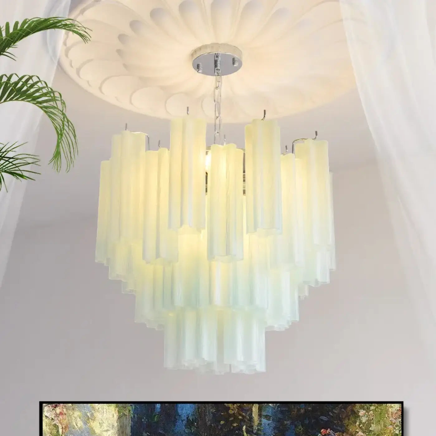 Suspension Luminaire Design en Verre - Pinkia