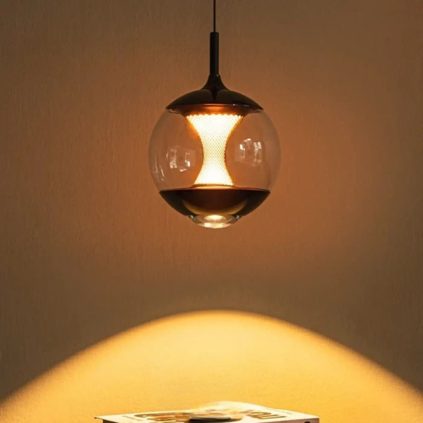 Suspension Luminaire Elegant en Verre - Luami