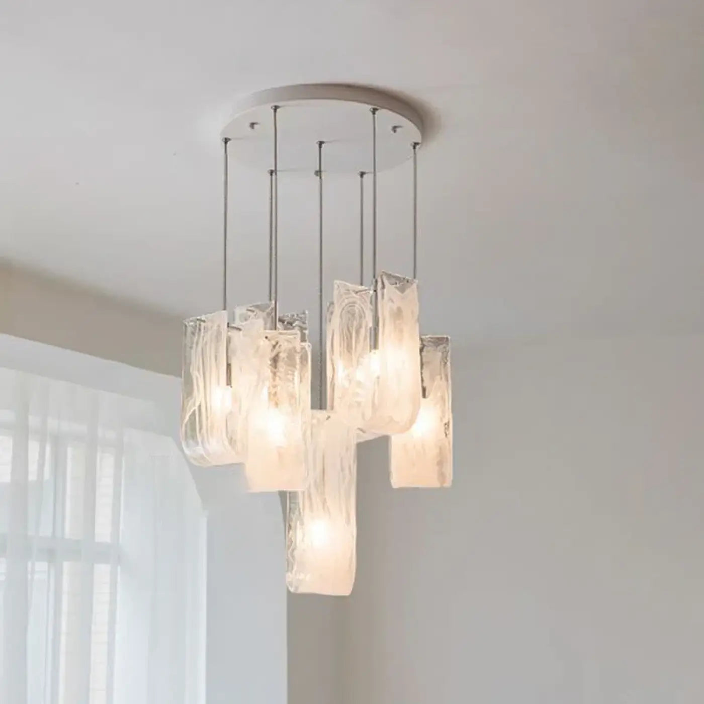 Suspension Luminaire Chic en Verre - Klassy