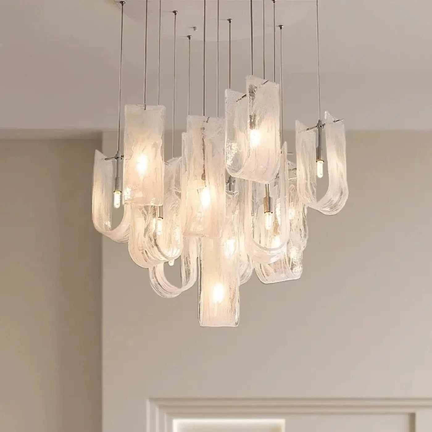 Suspension Luminaire Chic en Verre - Klassy