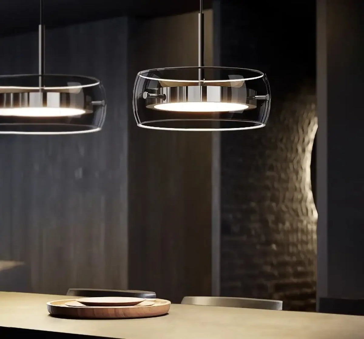 Suspension Luminaire Design en Verre - Vesign