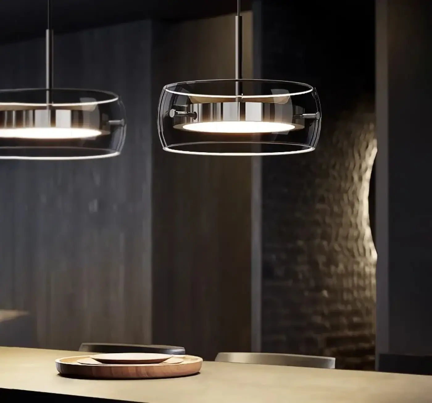 Suspension Luminaire Design en Verre - Vesign