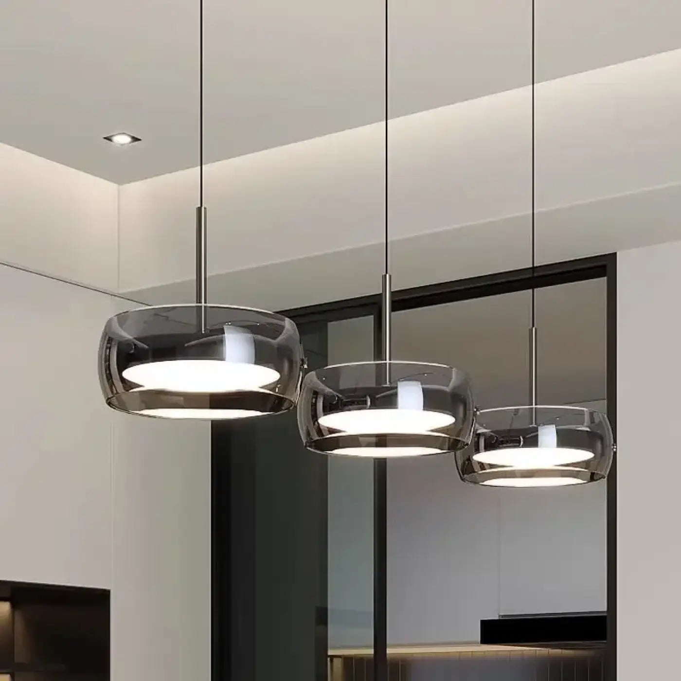 Suspension Luminaire Design en Verre - Vesign