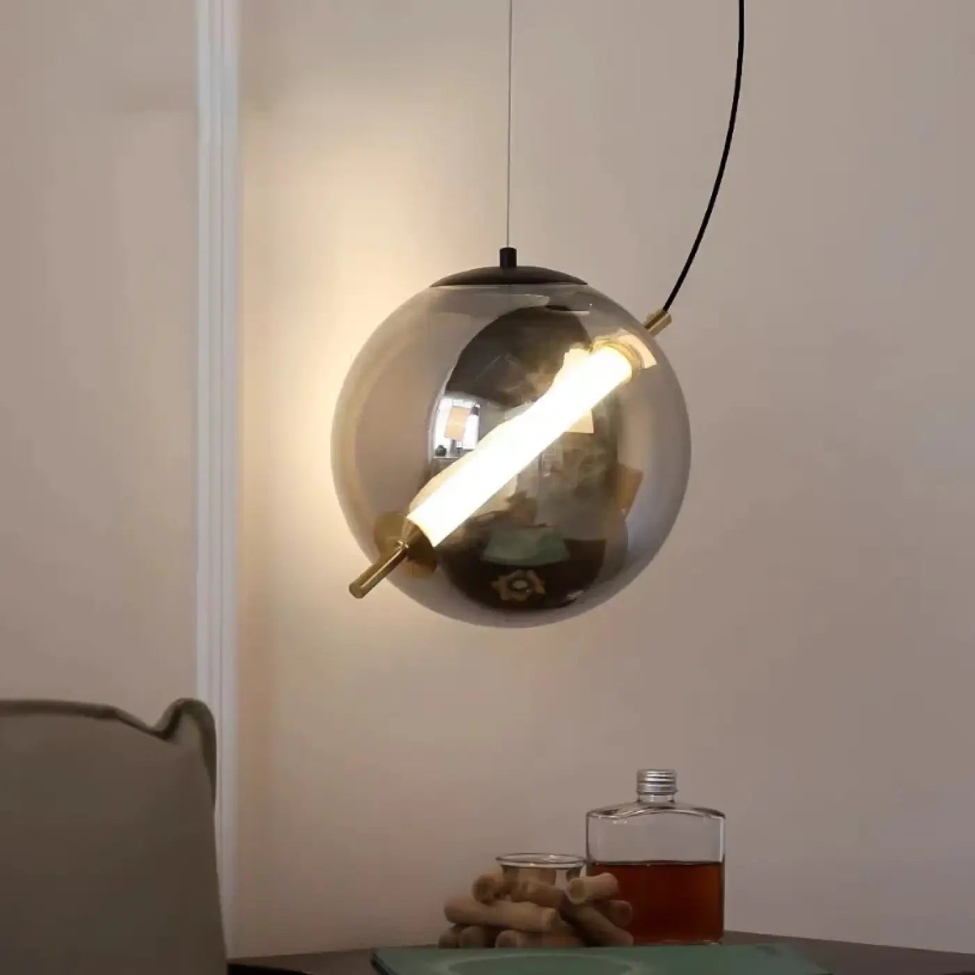 Suspension Luminaire Design en Verre - Spheris