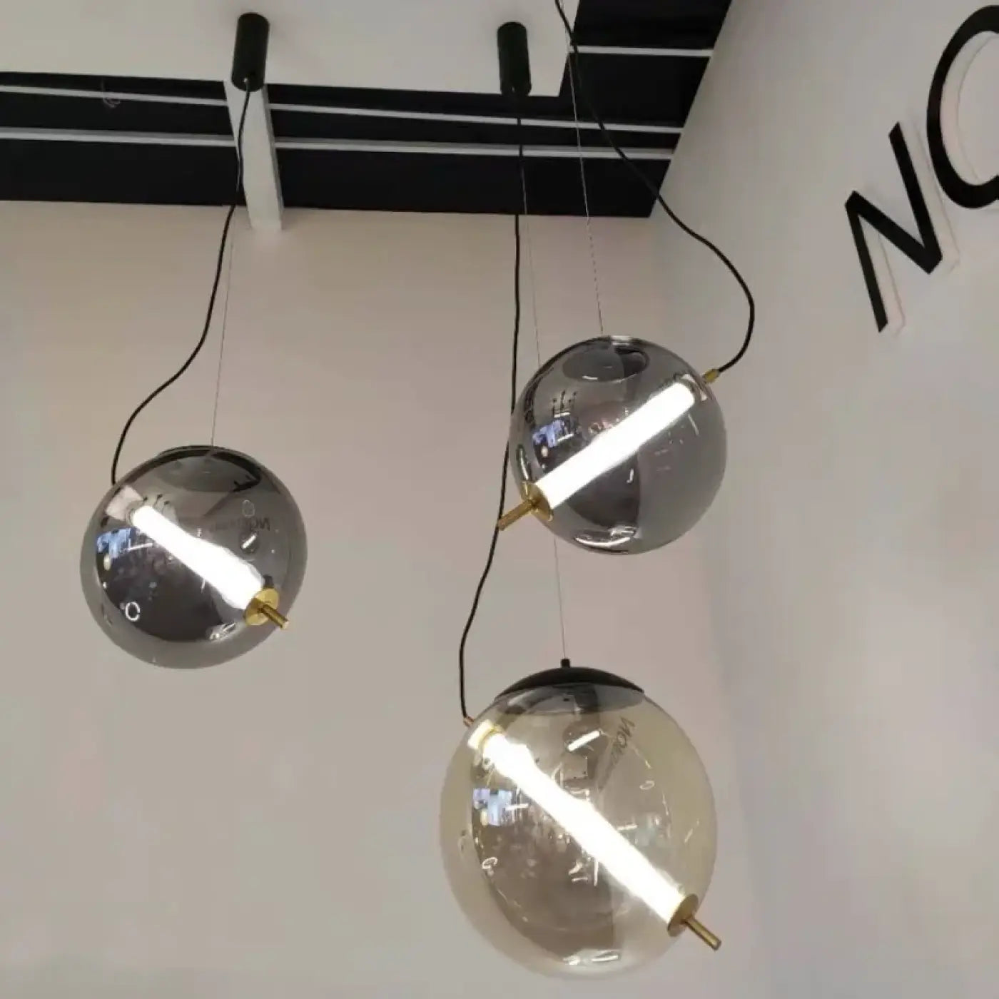 Suspension Luminaire Design en Verre - Spheris