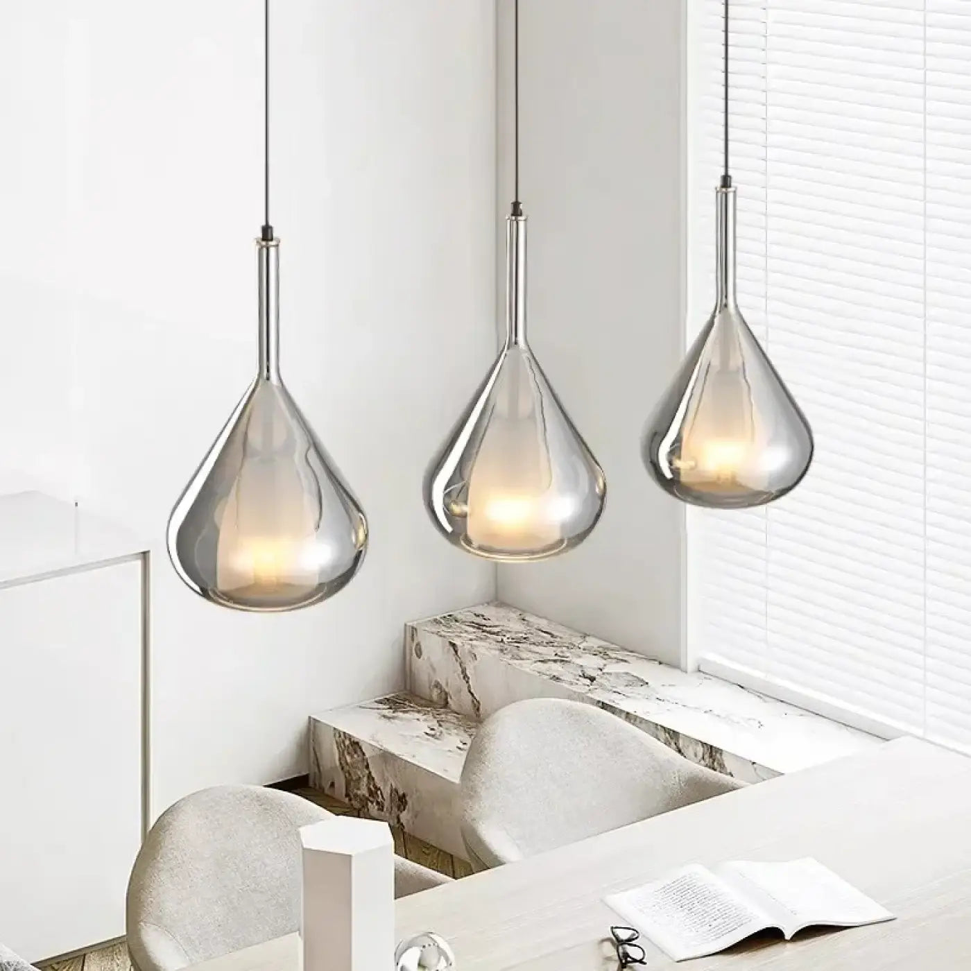 Suspension Luminaire en Verre - Pirula