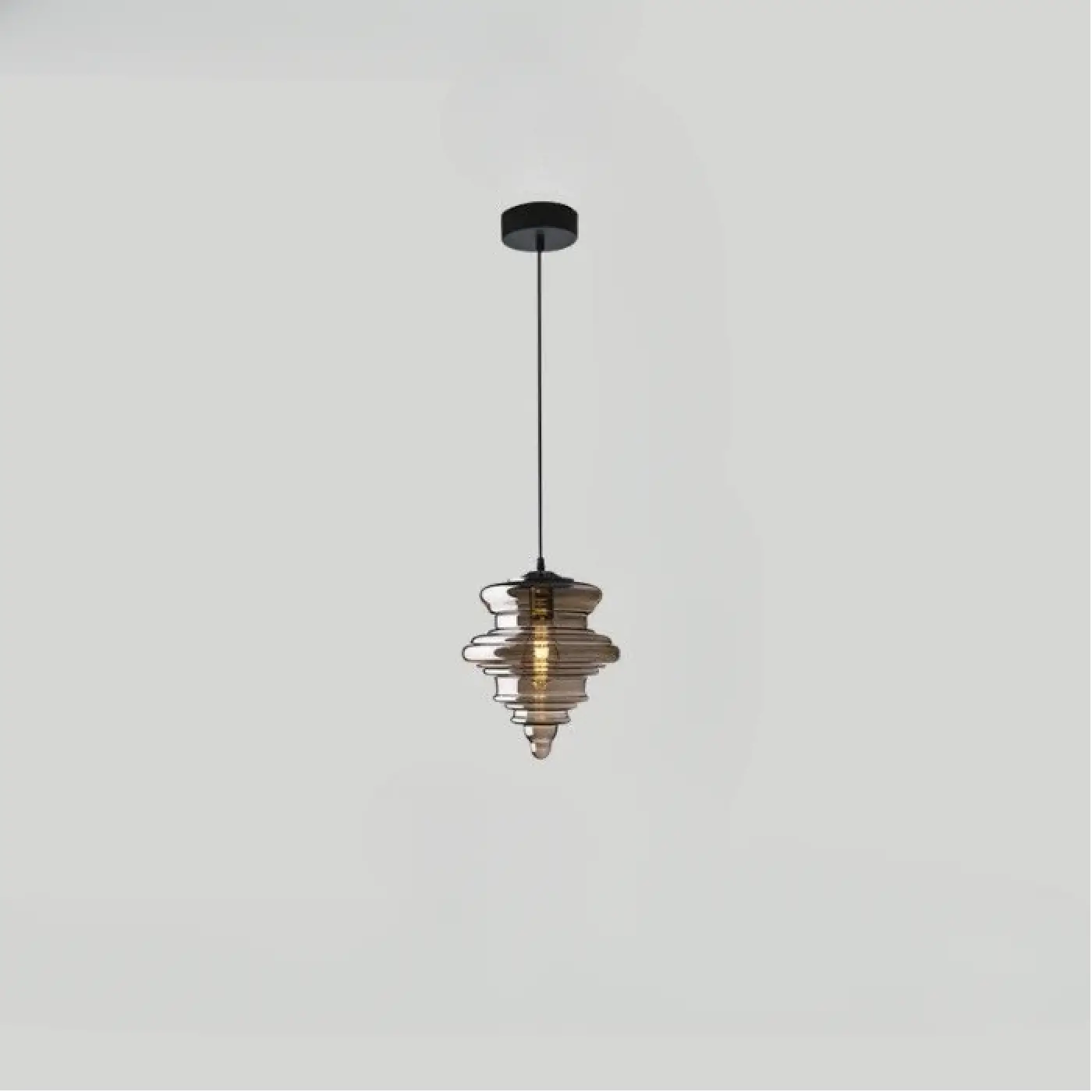 Suspension Luminaire Retro en Verre - Ondor