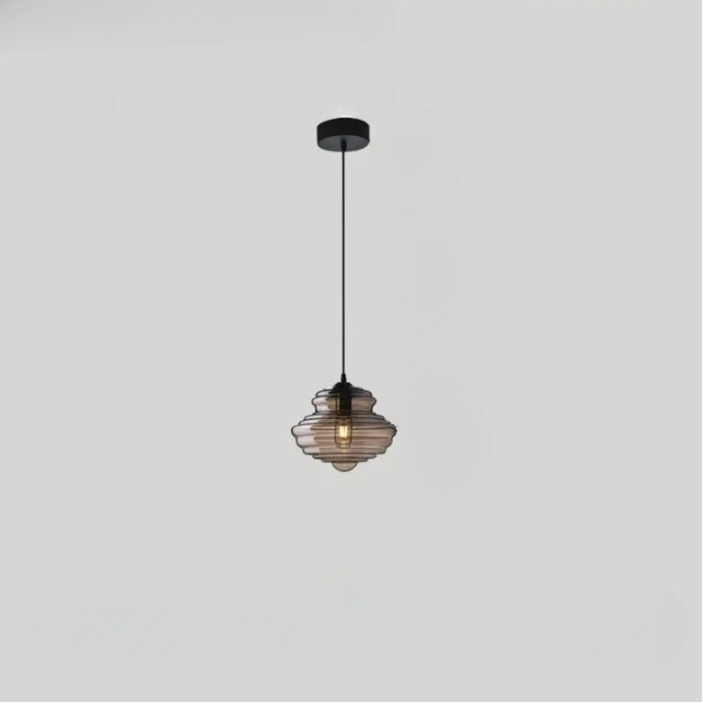 Suspension Luminaire Retro en Verre - Ondor