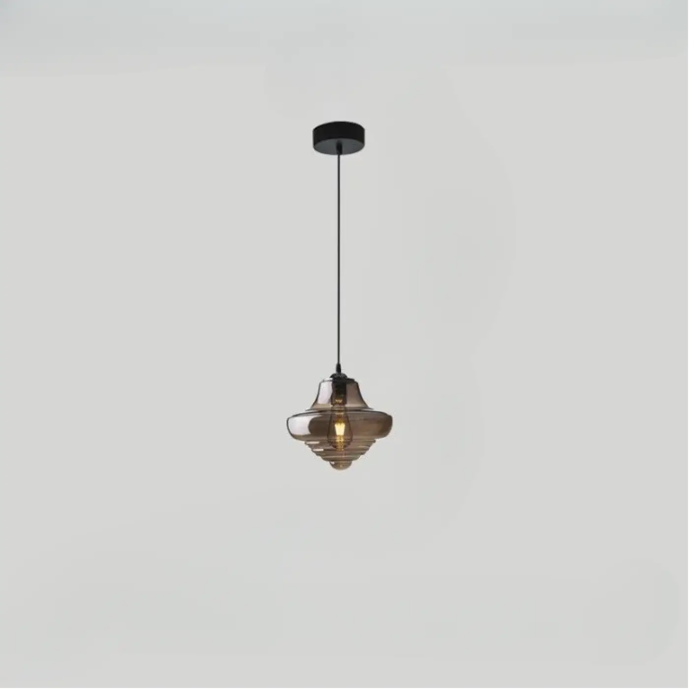 Suspension Luminaire Retro en Verre - Ondor