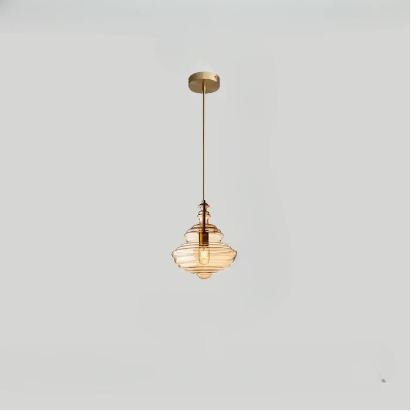 Suspension Luminaire Retro en Verre - Ondor