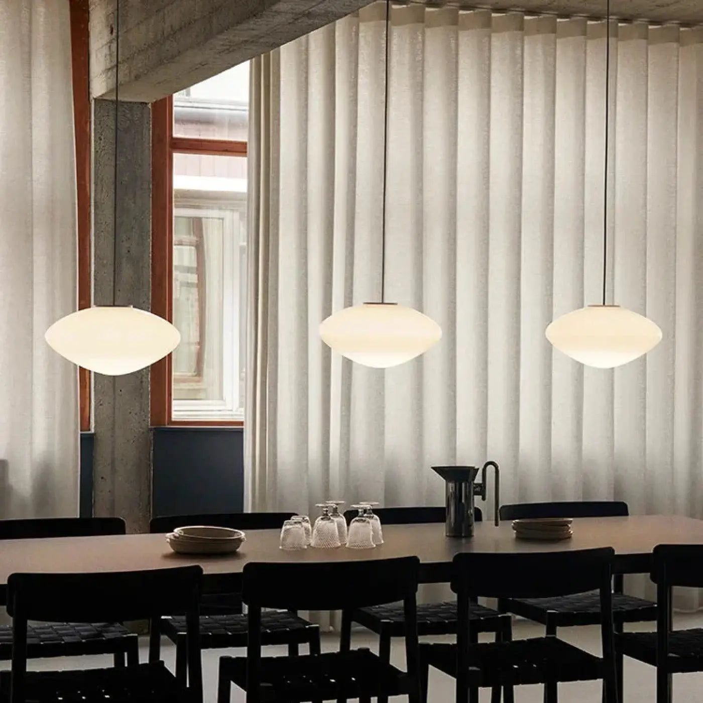 Suspension Luminaire Design en Verre - Landy