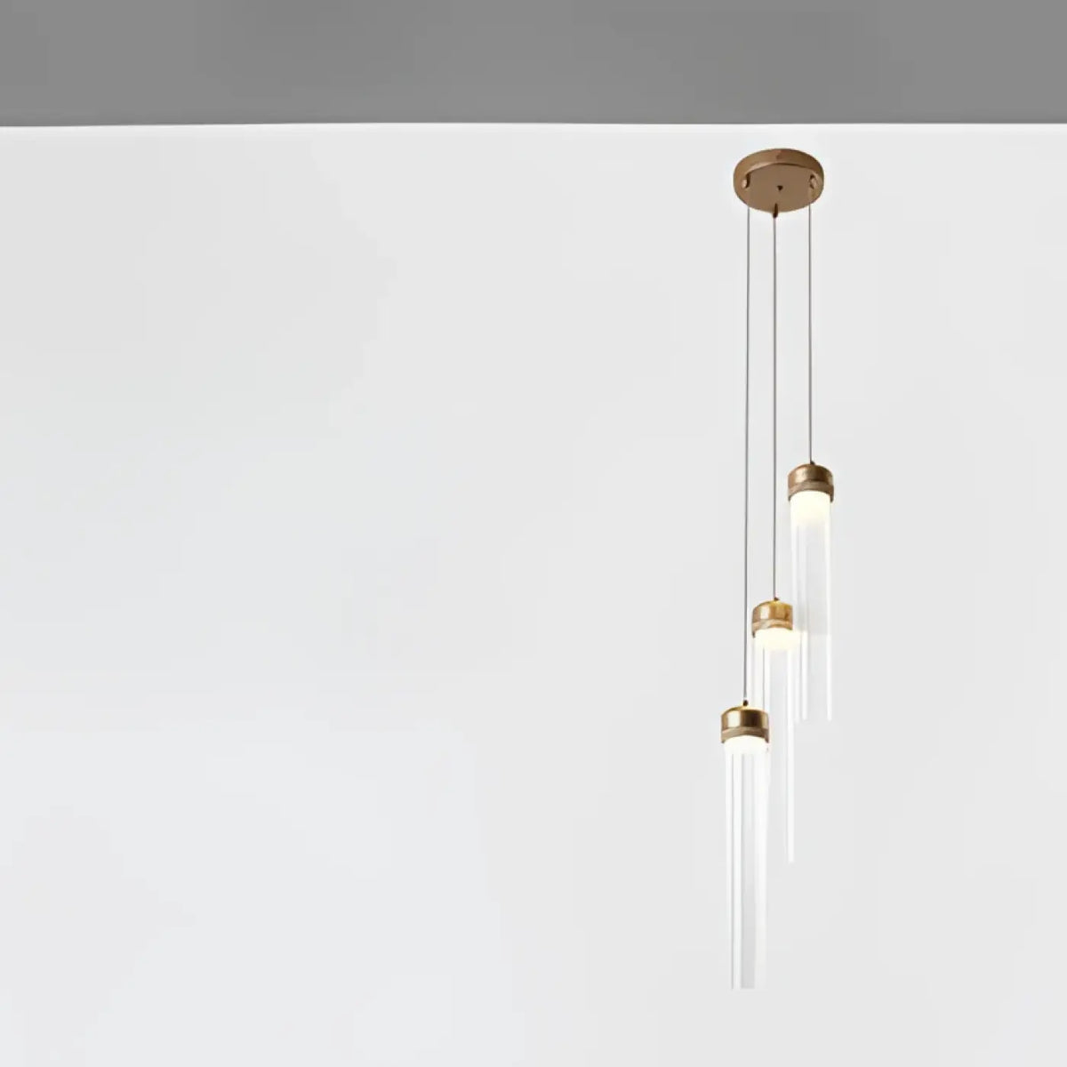 Suspension Luminaire Elegant en Verre - Vibris