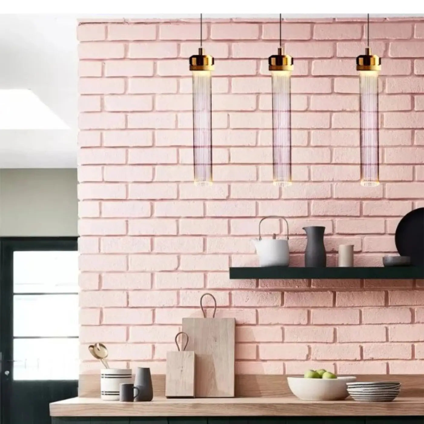 Suspension Luminaire Elegant en Verre - Vibris