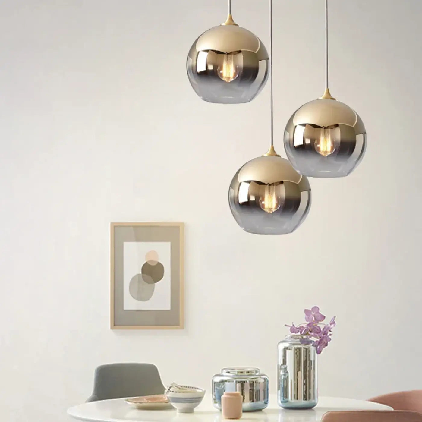 Suspension Luminaire en Verre - Vego