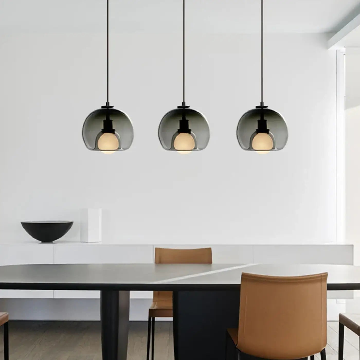 Suspension Luminaire Moderne en Verre - Vemi