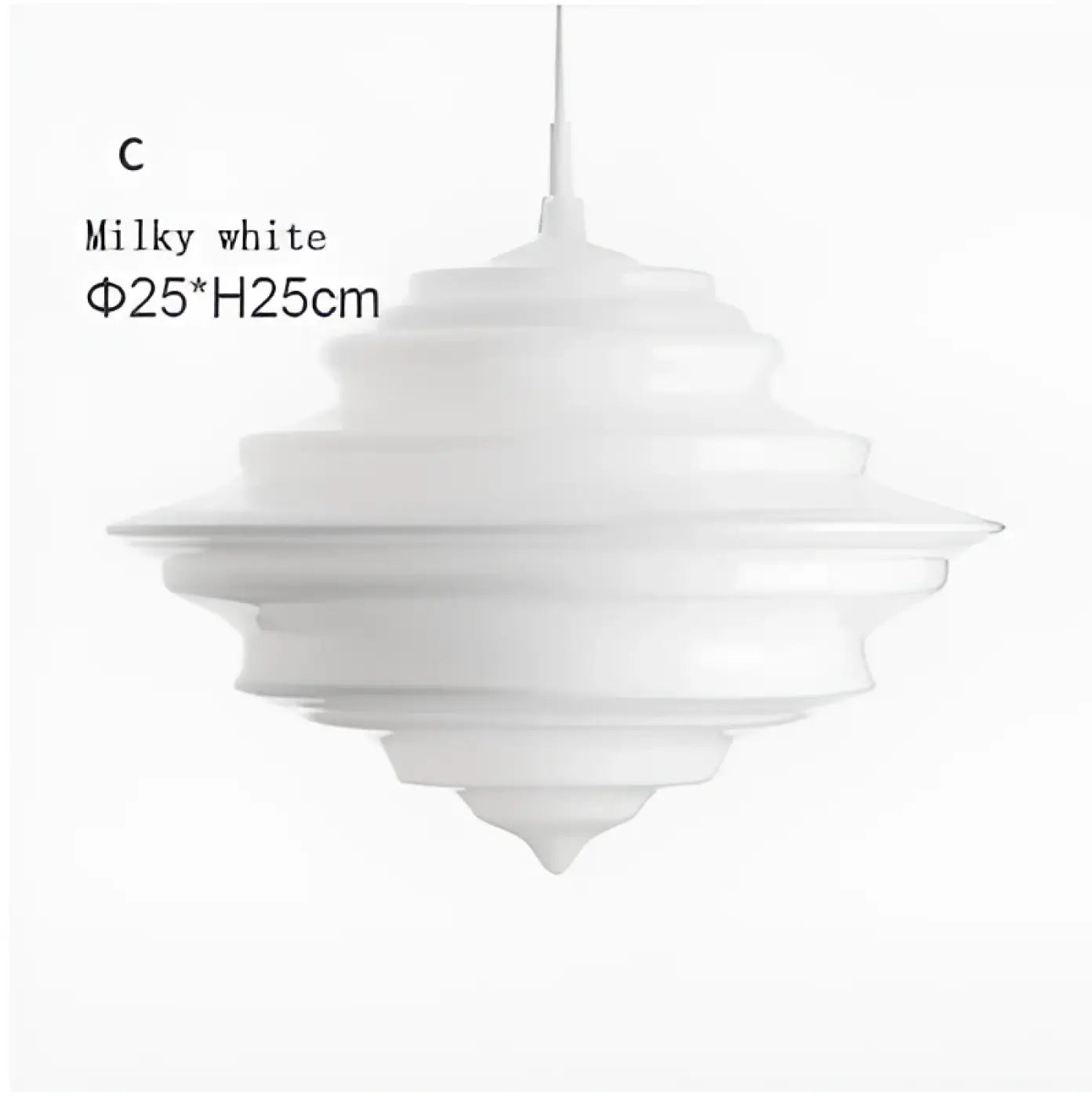 Suspension Luminaire Elegant en Verre - Sibate