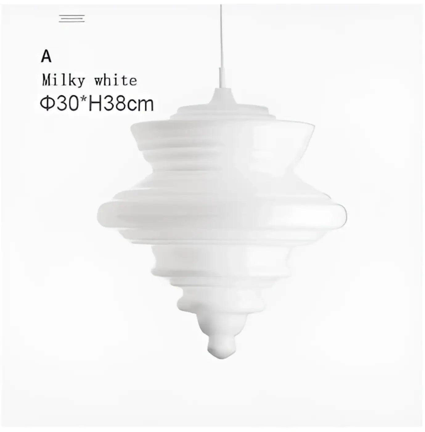 Suspension Luminaire Elegant en Verre - Sibate