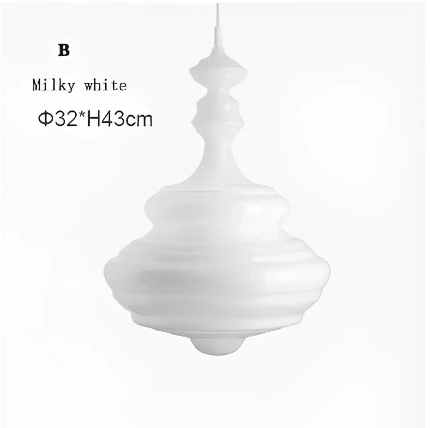 Suspension Luminaire Elegant en Verre - Sibate