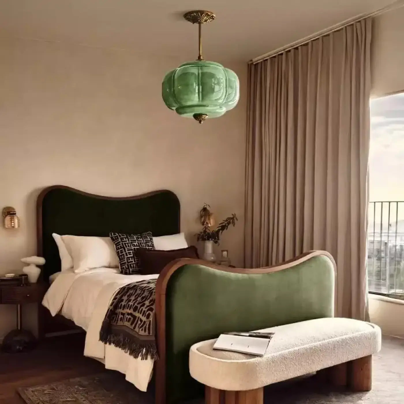 Suspension Luminaire en Verre - Homilo