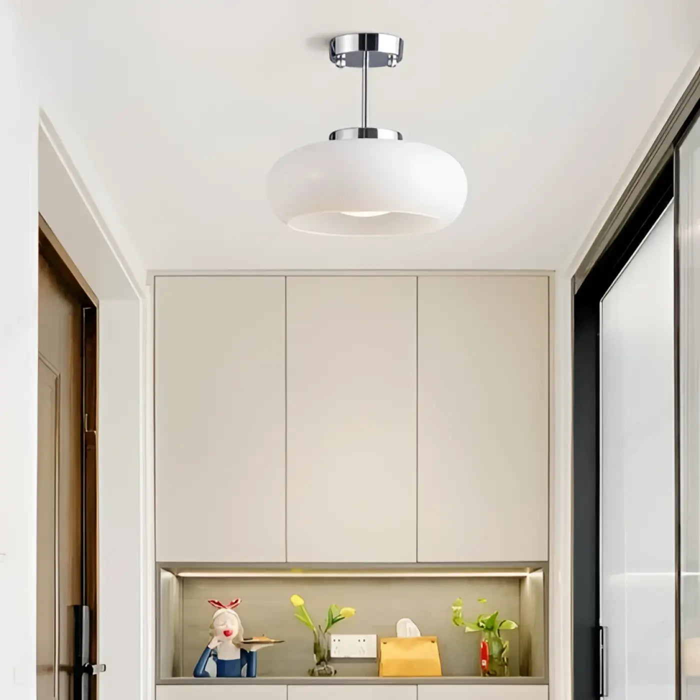 Suspension Luminaire en Verre - Melora