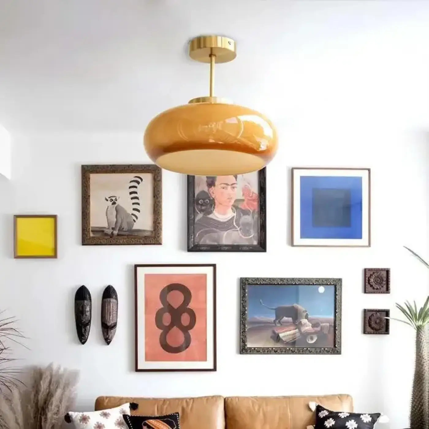 Suspension Luminaire en Verre - Melora