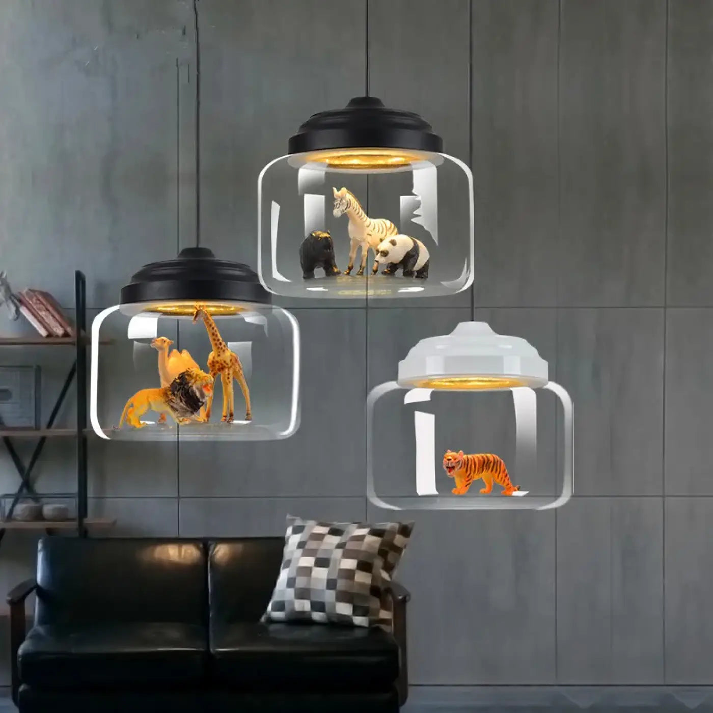 Suspension Luminaire en Verre - Savana