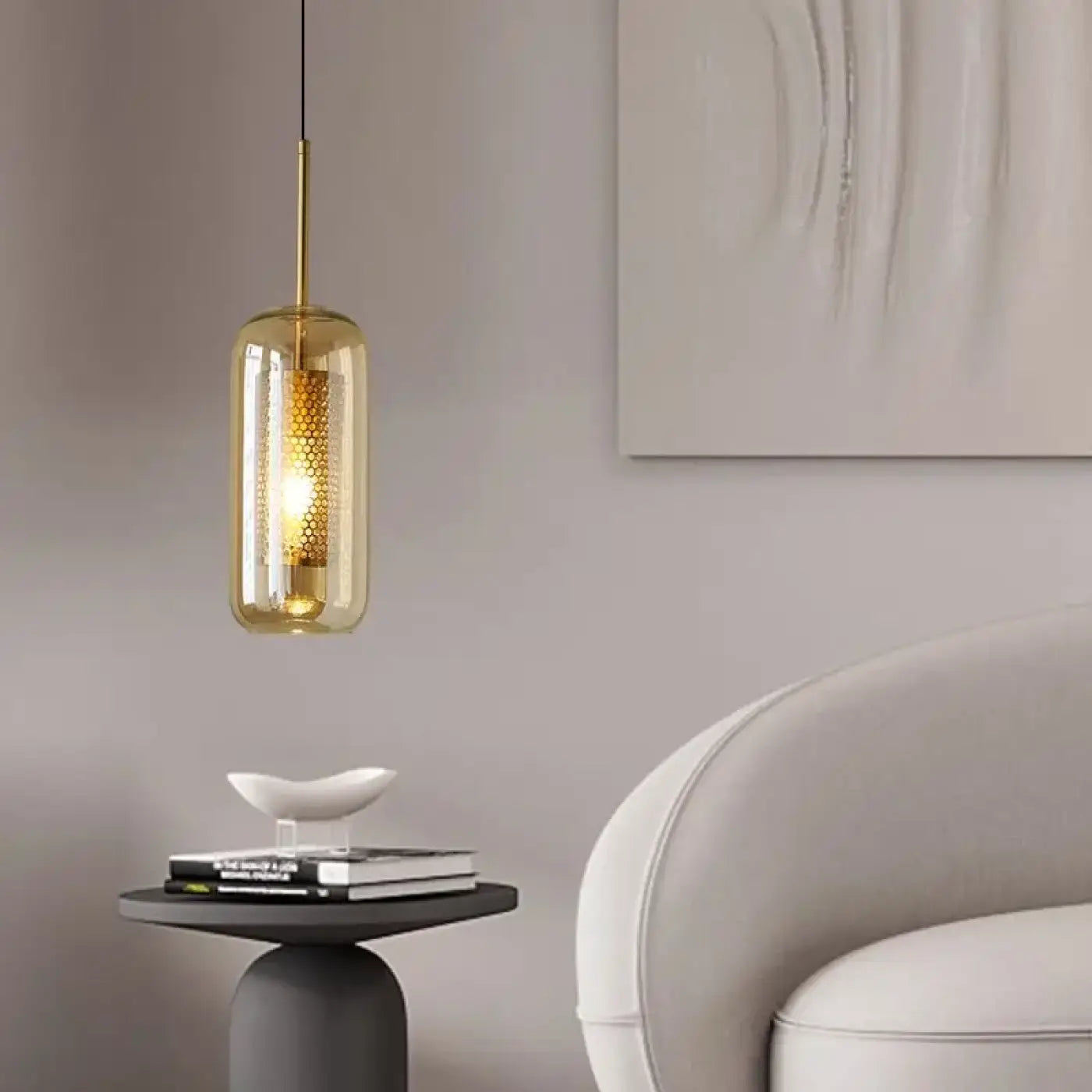 Suspension Luminaire en Verre - Eloria