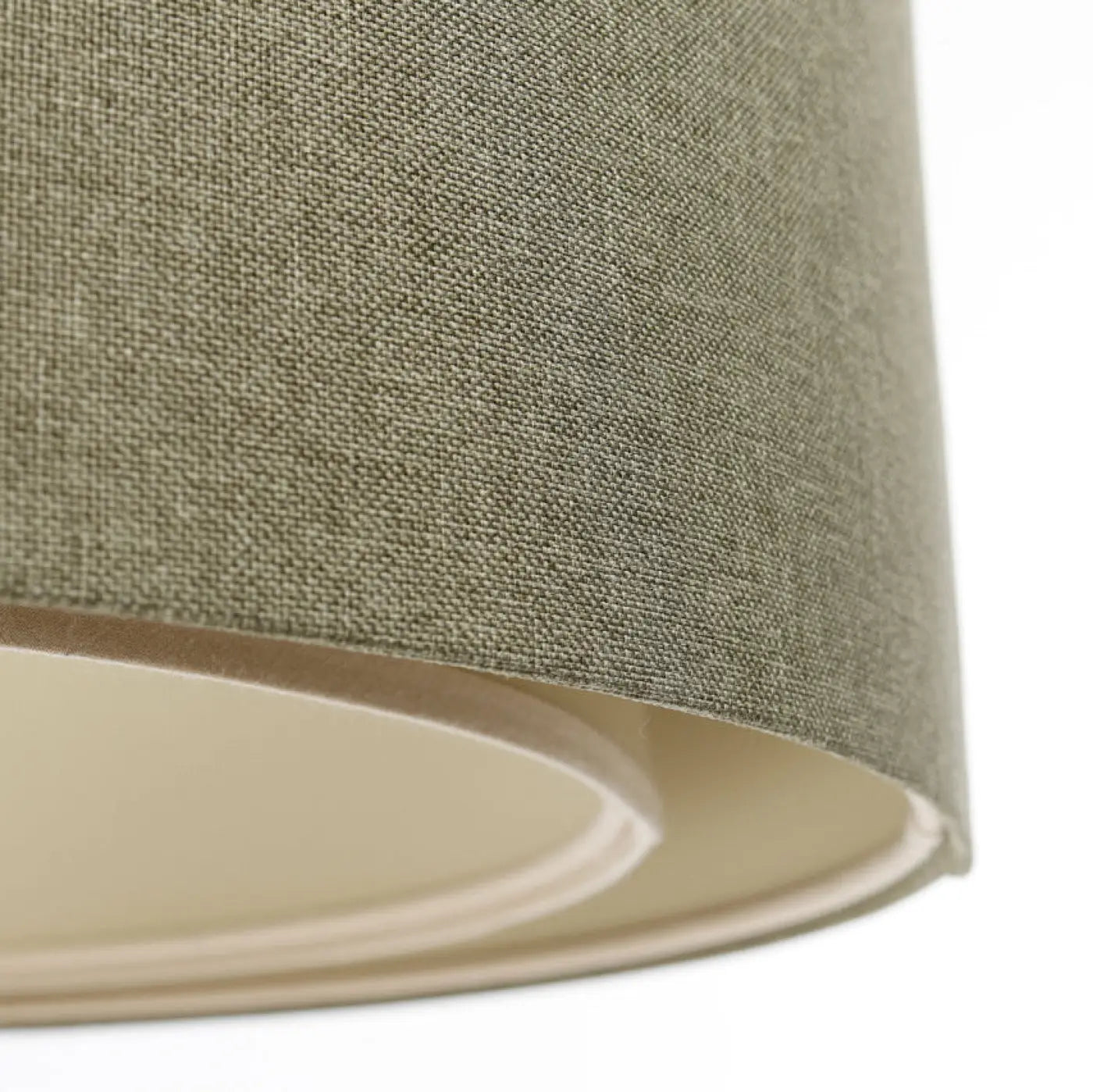 Suspension Luminaire Design - Duo Boho Elegant  (Vert Gris/Écru)