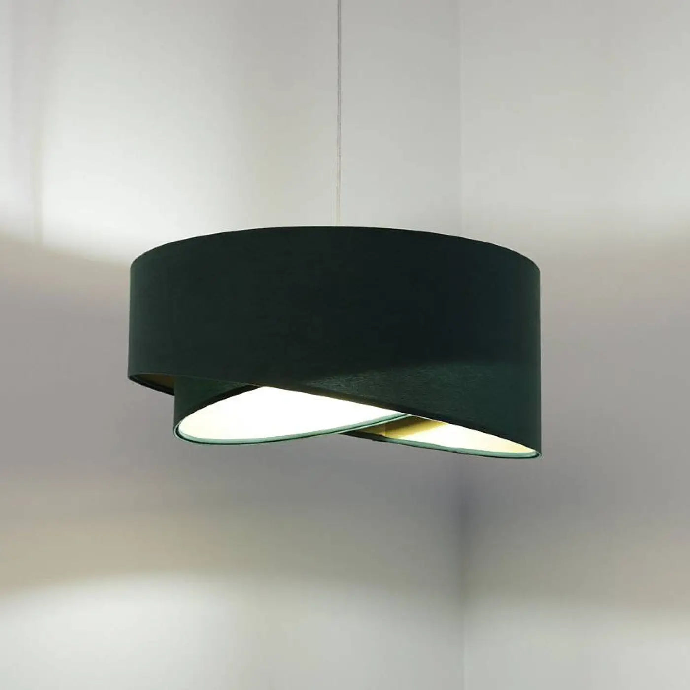 Suspension Luminaire Design en Tissu - Galaxy Auric (Vert)