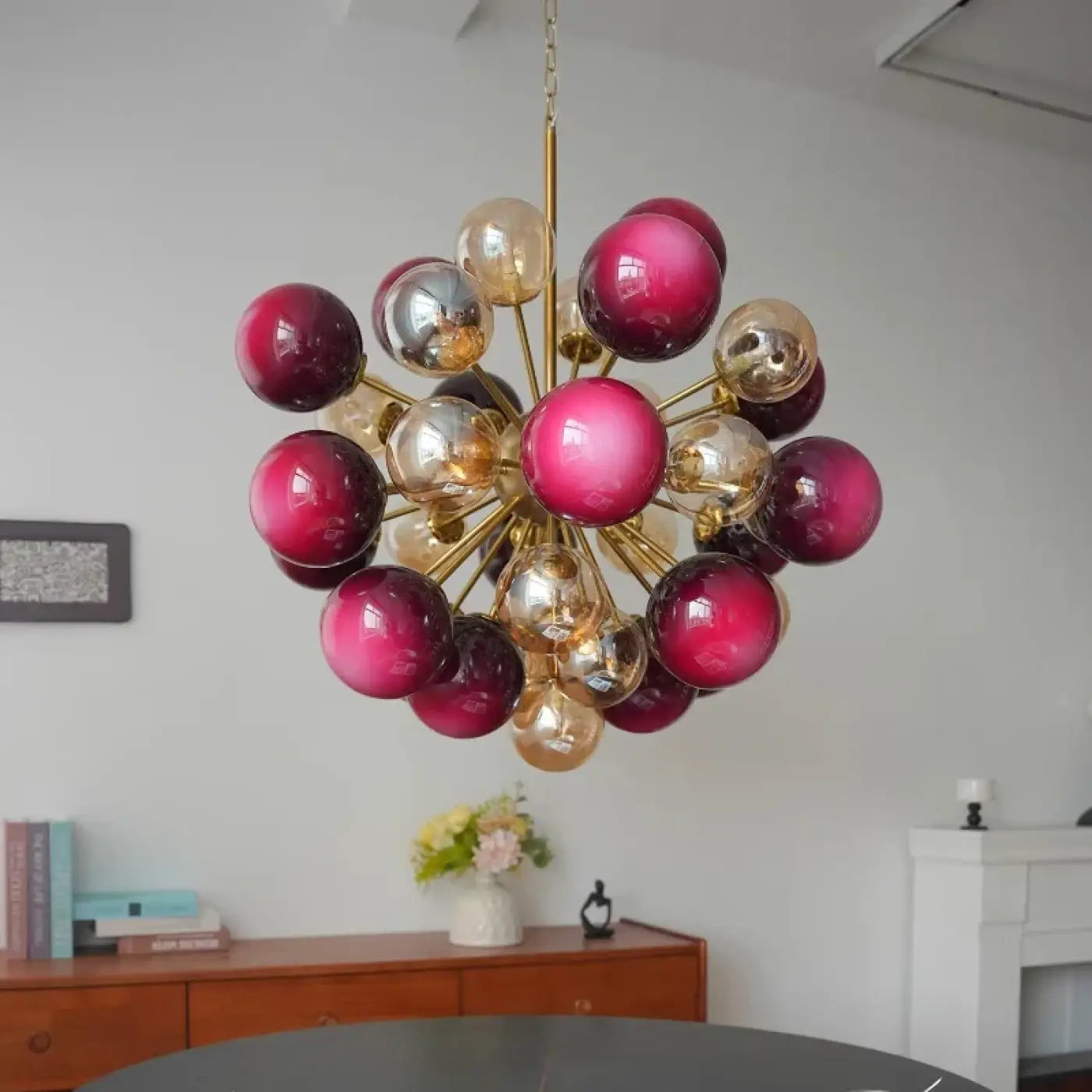 Suspension Luminaire Vintage en Verre - Sambia