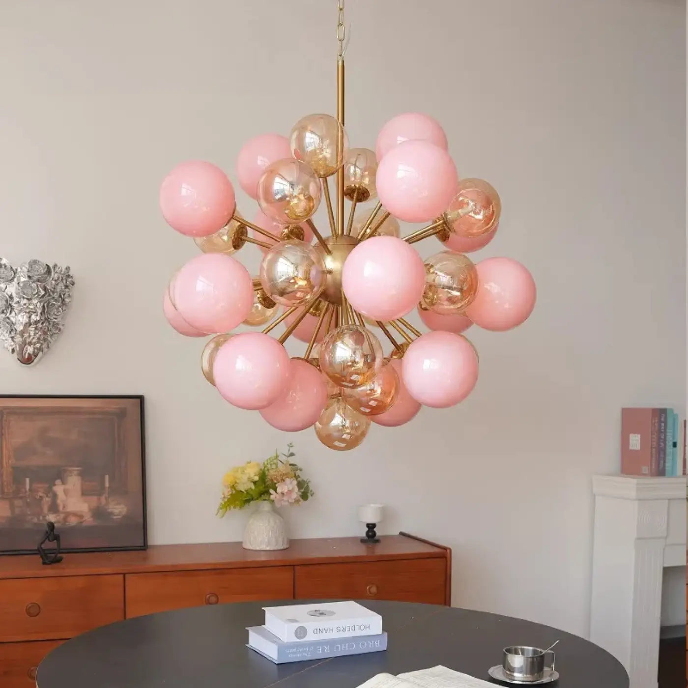 Suspension Luminaire Vintage en Verre - Sambia