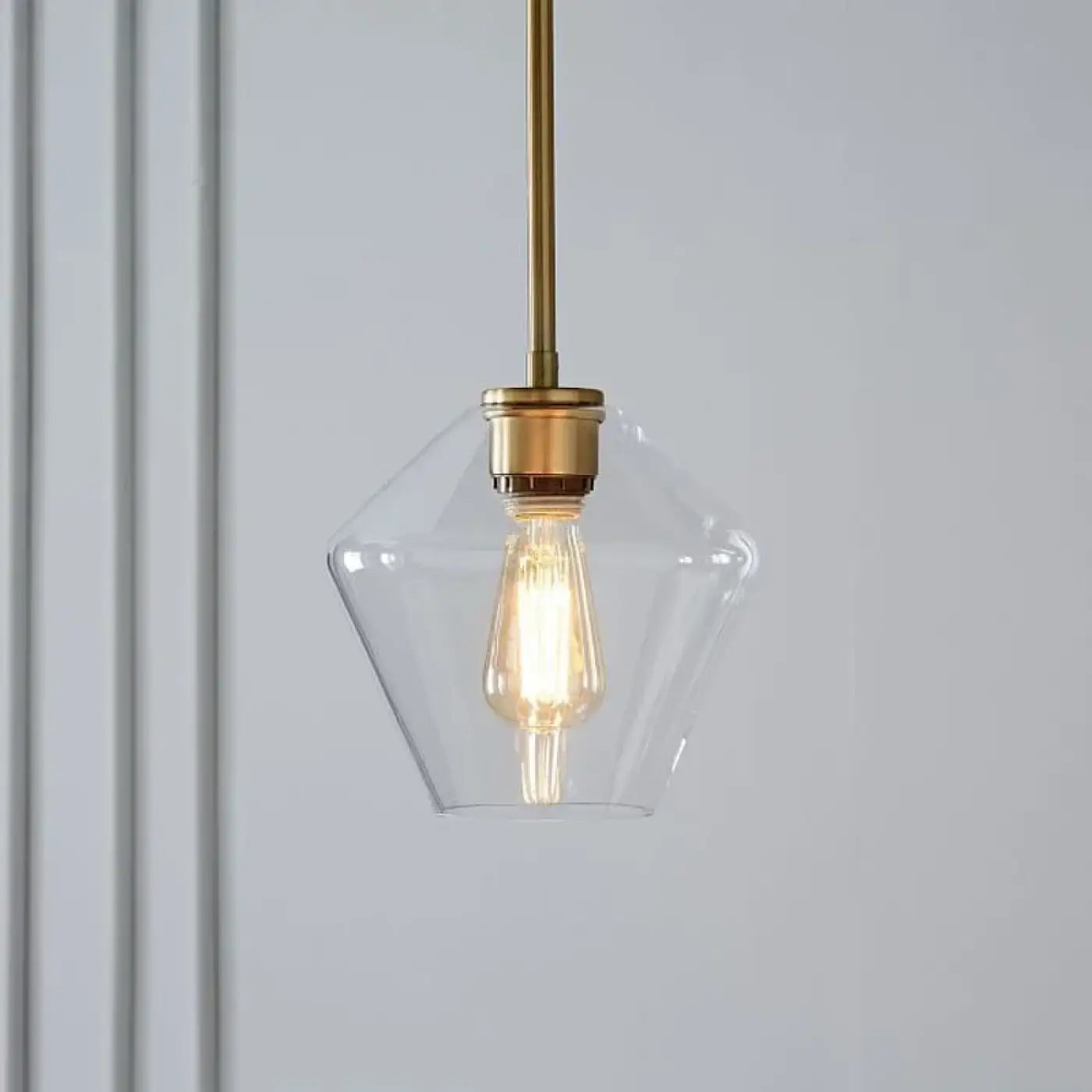 Suspension Luminaire Vintage en Verre - Glazia