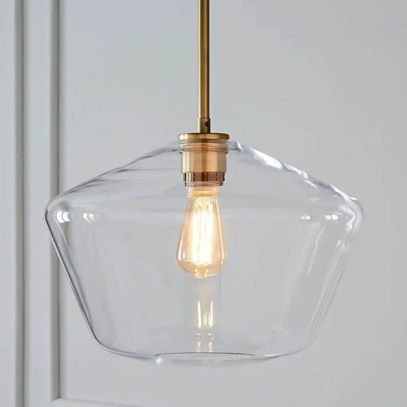 Suspension Luminaire Vintage en Verre - Glazia
