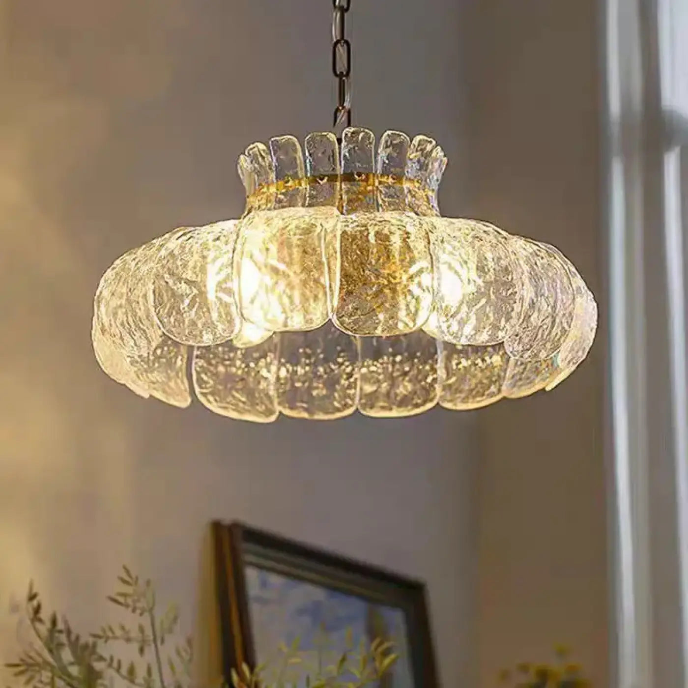 Suspension Luminaire Vintage - Glass