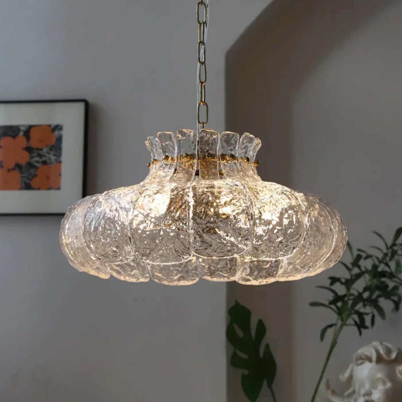 Suspension Luminaire Vintage - Glass