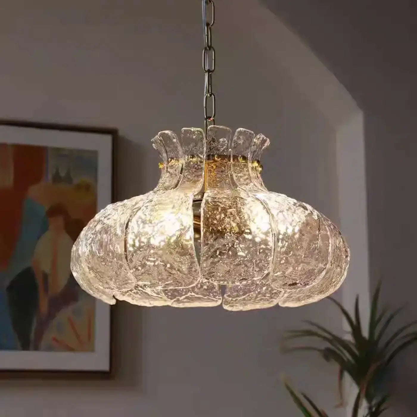 Suspension Luminaire Vintage - Glass