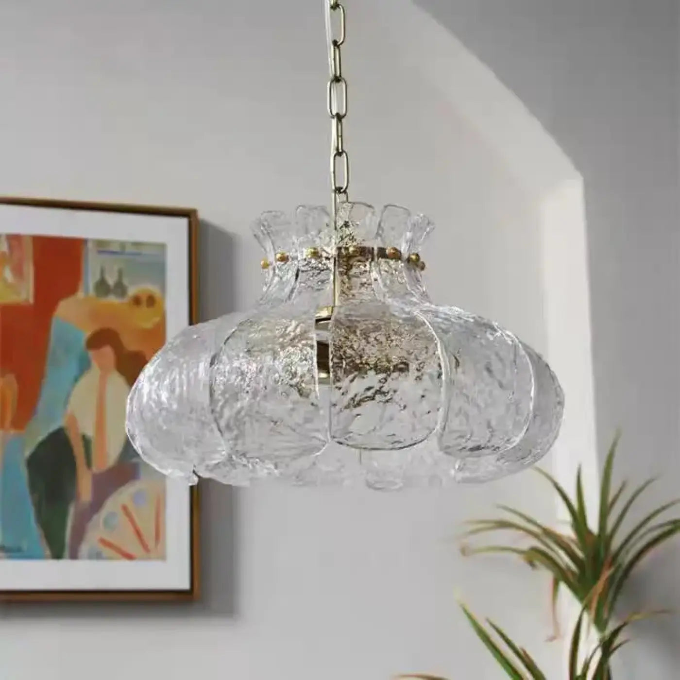 Suspension Luminaire Vintage - Glass