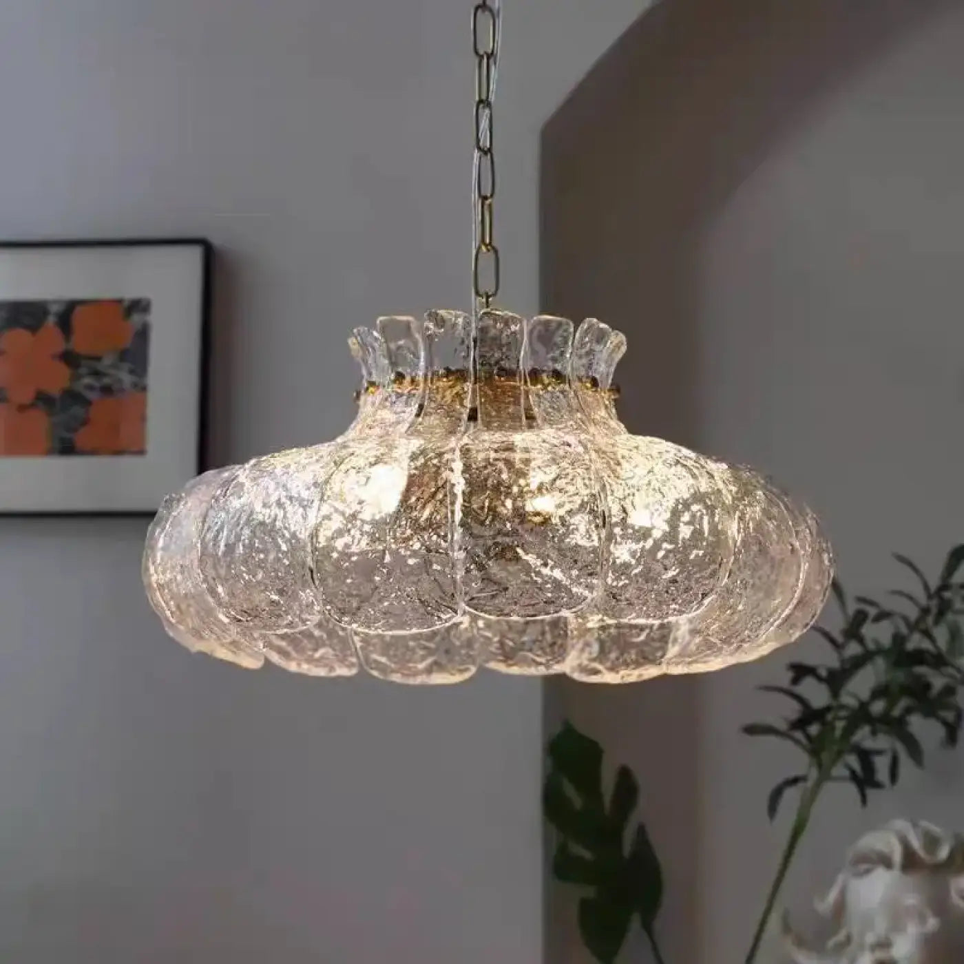 Suspension Luminaire Vintage - Glass