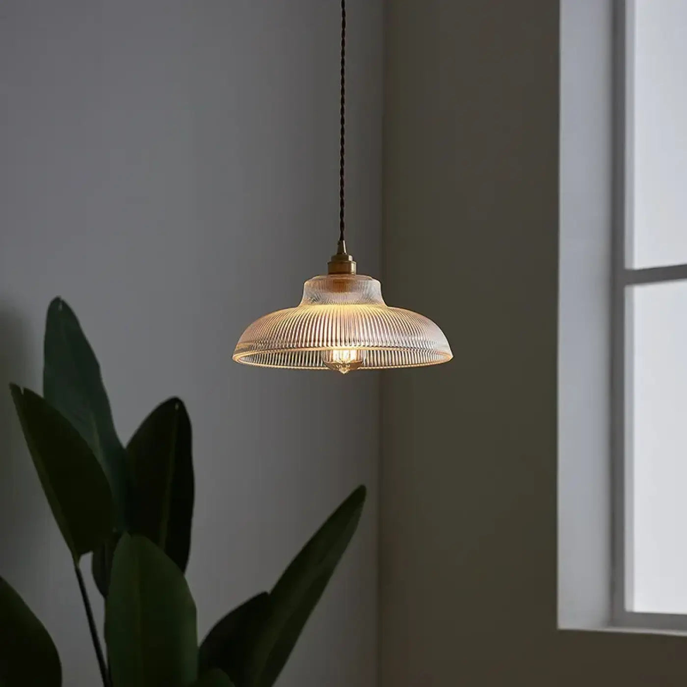 Suspension Luminaire Vintage en Verre - Nordic