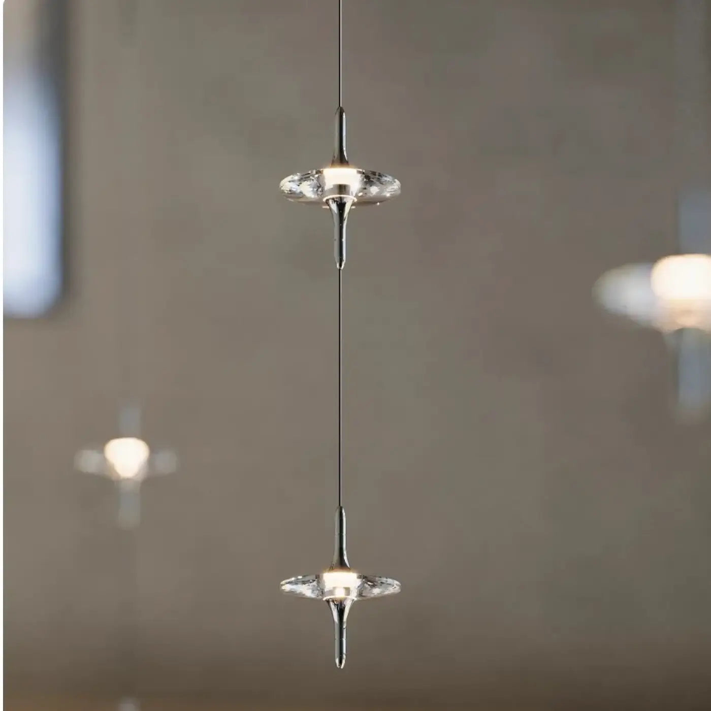 Suspension Luminaire Design en Cristal - Startes