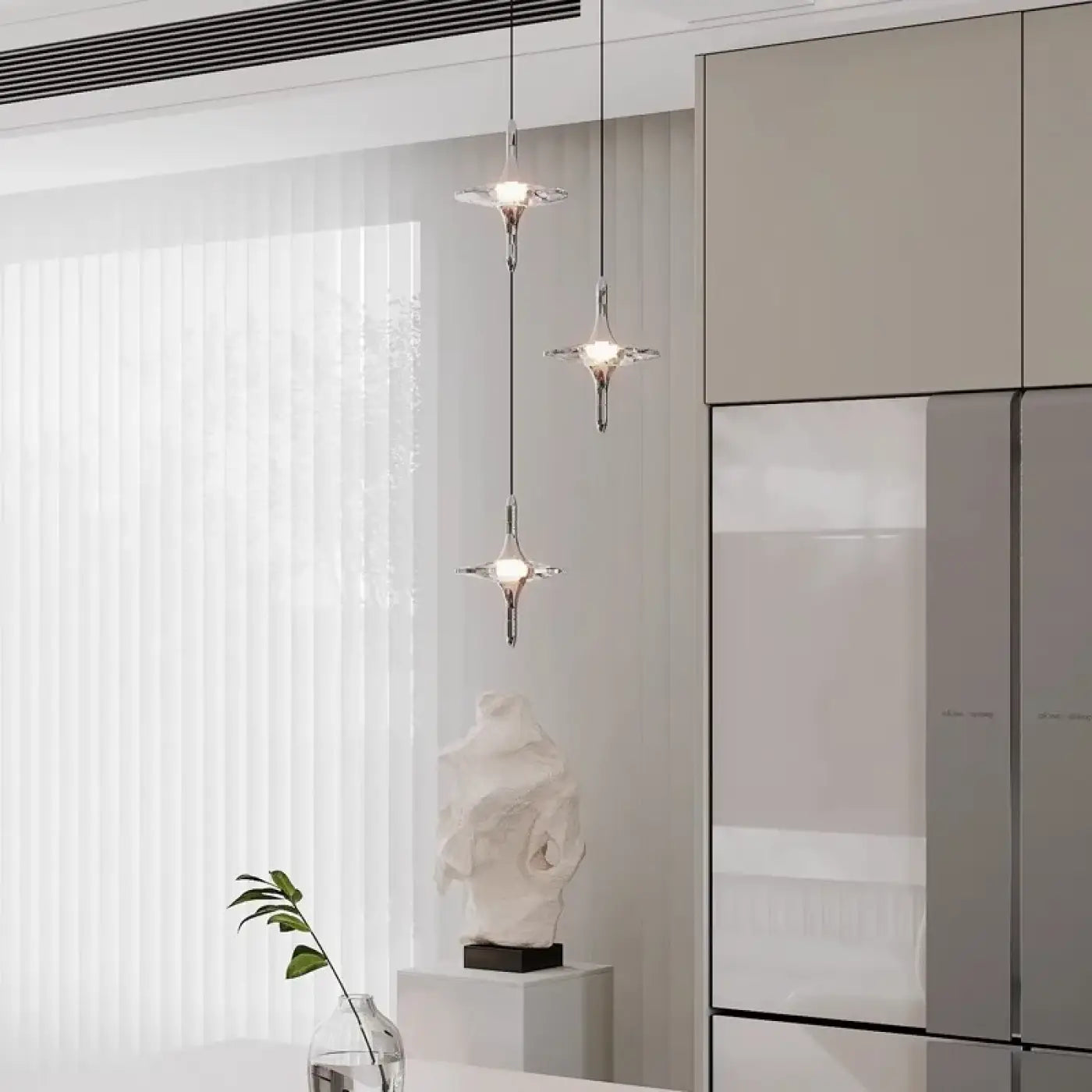 Suspension Luminaire Design en Cristal - Startes