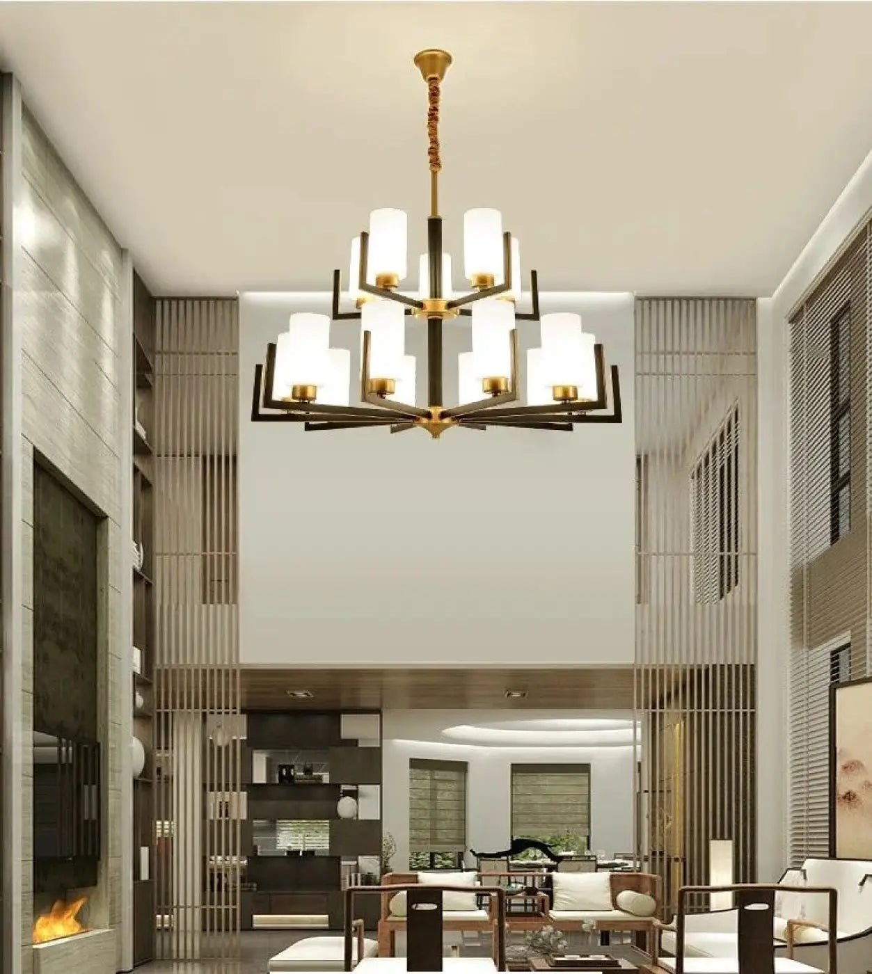 Suspension Luminaire en Verre - Durasio