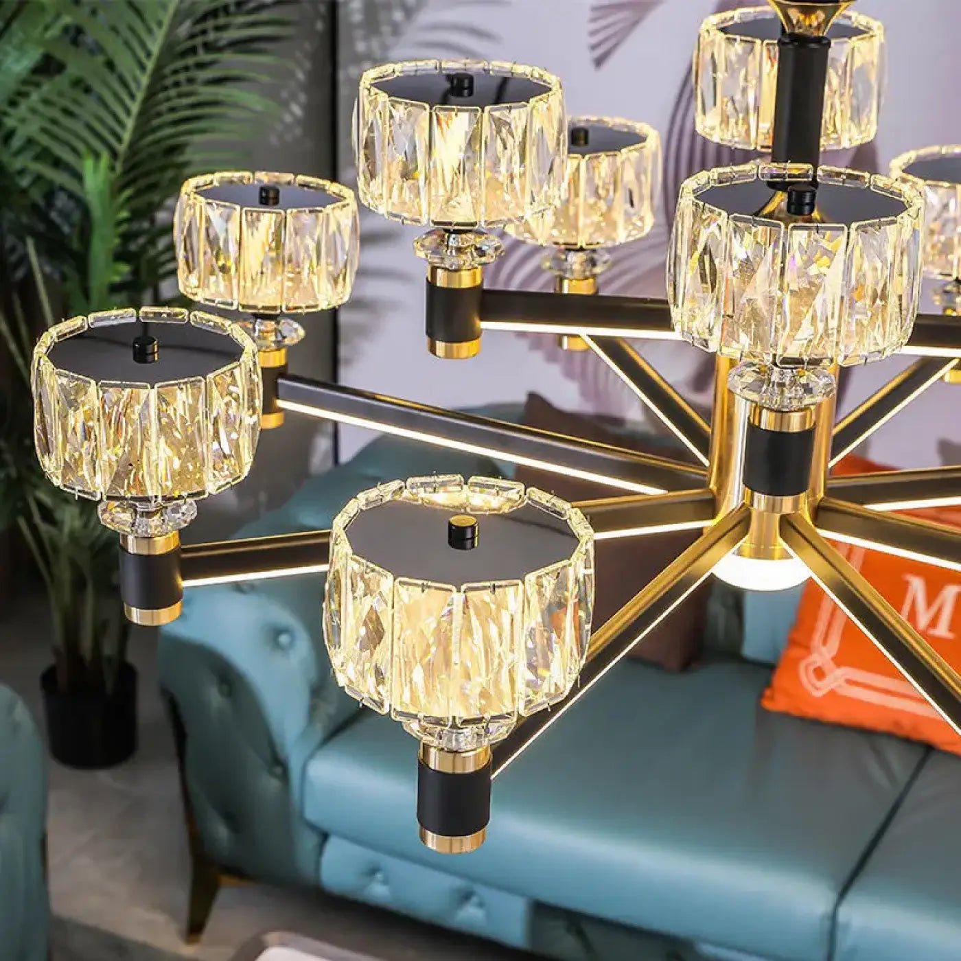 Suspension Luminaire Design en Verre - Luxus