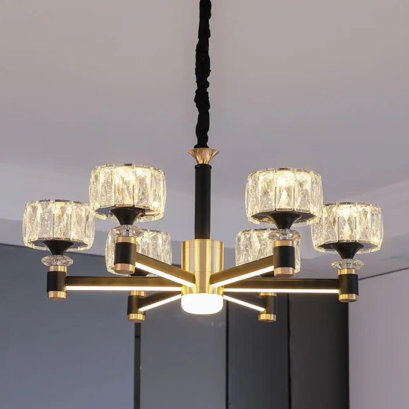 Suspension Luminaire Design en Verre - Luxus