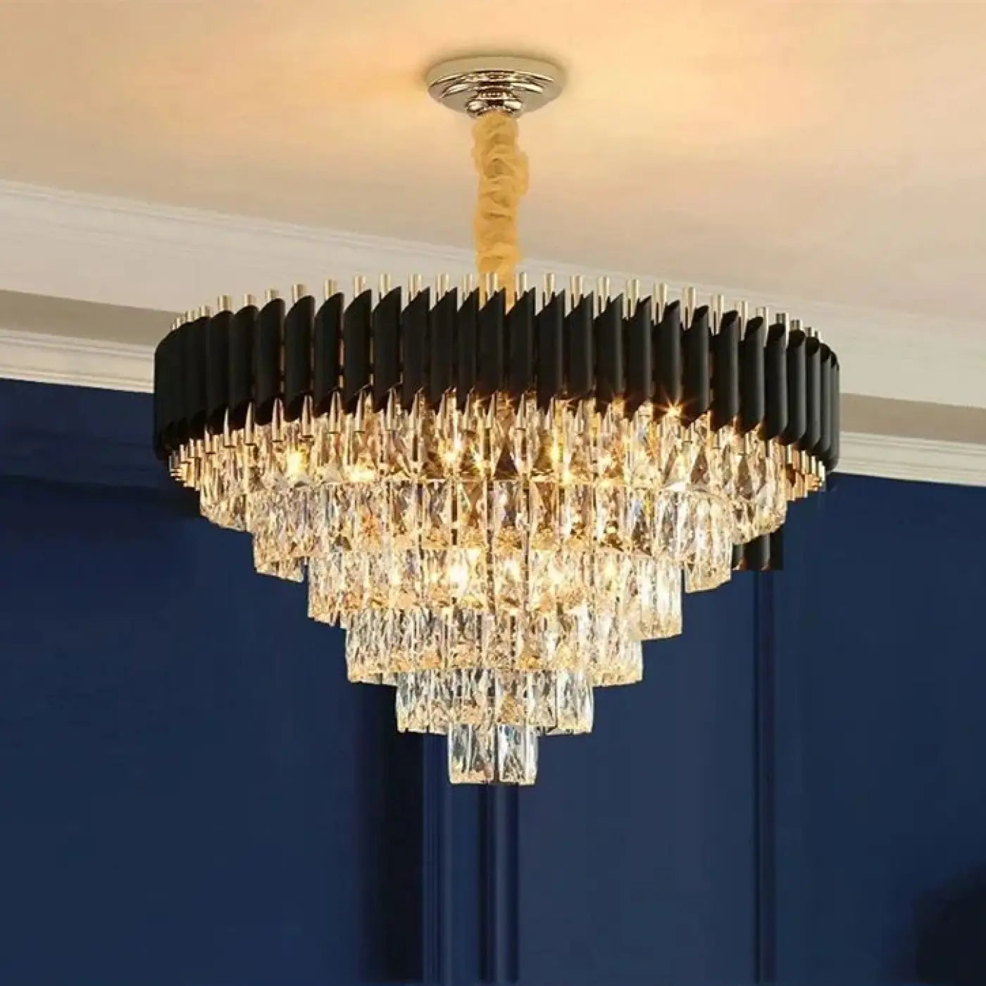 Suspension Luminaire Elegant en Cristal - Xuler